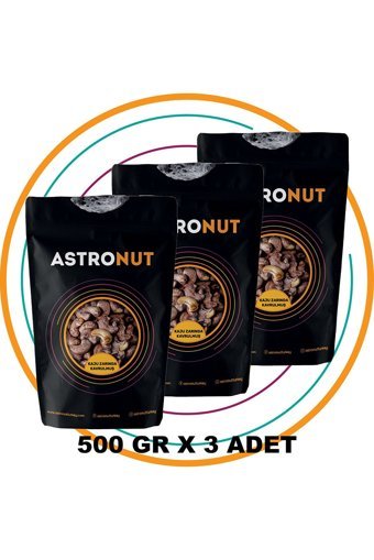 Astronut Kavrulmuş Kaju 3x500 gr