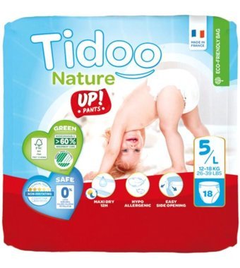 Tidoo 5 Numara Külot Bebek Bezi 18'li