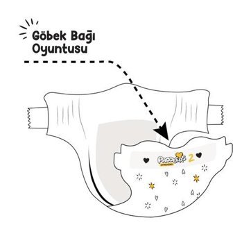 Paddlers Protection 2 Numara Bantlı Bebek Bezi 4x60'lı