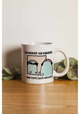 Baskıtech Karabiberim Motto Kupa Bardak