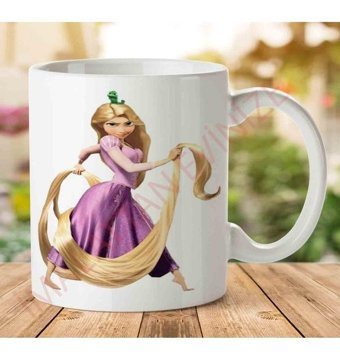 Art Hediye A2533 Rapunzel İki Tarafı Baskılı Kupa Bardak