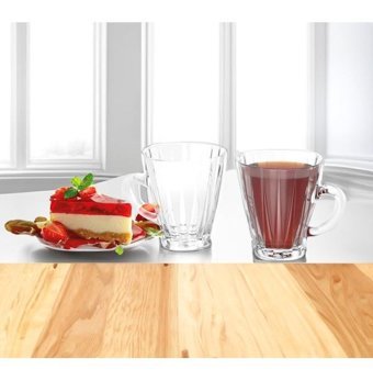 Tırtıl Home Acadia 6 Lı Cam Kupa Bardak Kupa