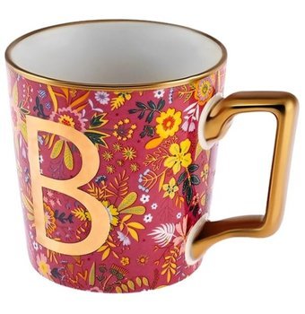Karaca Flower B Harfli Kupa 350 ml