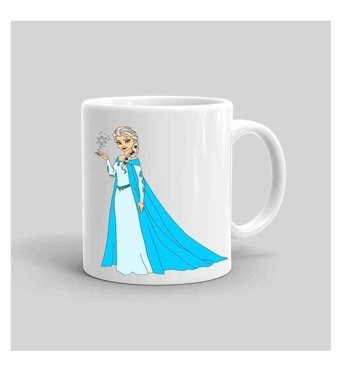 Mini Maker Kids Kişiye Özel Elsa Kupa Bardak