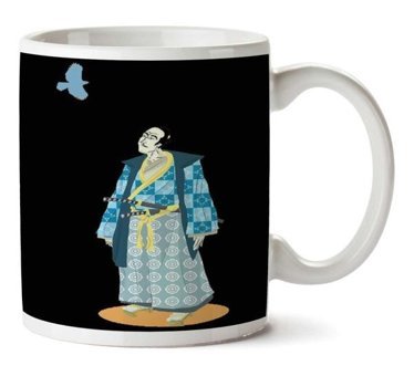 Art Hediye Samurai Serenity İki Tarafı Baskılı Kupa Bardak