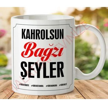 Art Hediye Kp169 İki Tarafı Baskılı Kupa Bardak