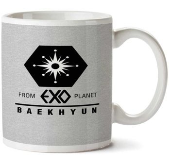 Art Hediye Exo Baekhyun İki Tarafı Baskılı Kupa Bardak