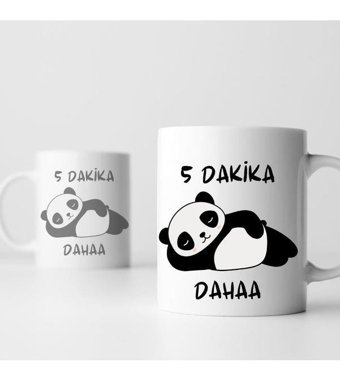 Hediye Vakti 5 Dakika Daha Tasarımlı Kupa Bardak