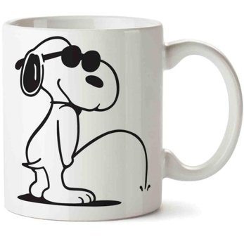 Art Hediye Snoopy Bad Dog İki Tarafı Baskılı Kupa Bardak