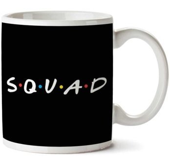 Art Hediye Friends Squad İki Tarafı Baskılı Kupa Bardak