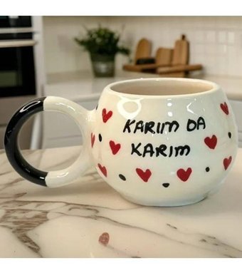 İlbay Çini Takı İlbay Seramik Kupa Bardak Ece Karım Da Karım