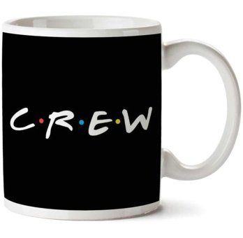 Art Hediye Friends Crew İki Tarafı Baskılı Kupa Bardak
