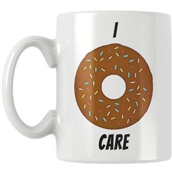 Qoeuyl Boutique I Donut Care Baskılı Kupa Bardak