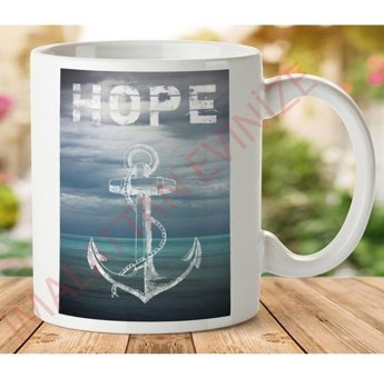 Art Hediye 1-222 Hope İki Tarafı Baskılı Kupa Bardak