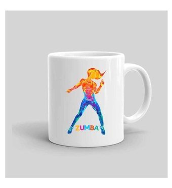 Mini Maker Kids Kişiye Özel Zumba Kız Kupa Bardak