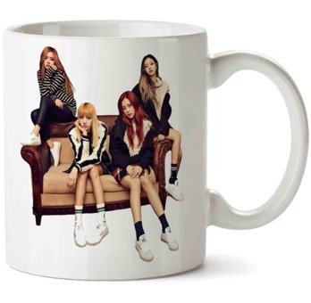 Art Hediye Black Pink İki Tarafı Baskılı Kupa Bardak
