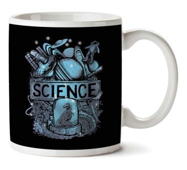 Art Hediye Science Montage İki Tarafı Baskılı Kupa Bardak