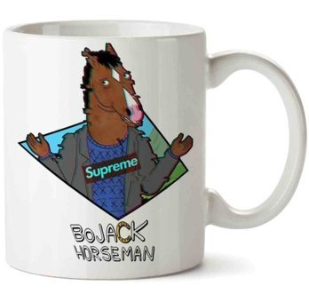 Art Hediye Bojack Horseman 3 İki Tarafı Baskılı Kupa Bardak