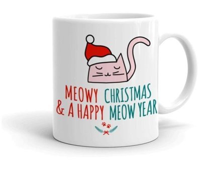 Mini Maker Kids Meowy Christmas Kupa Bardak
