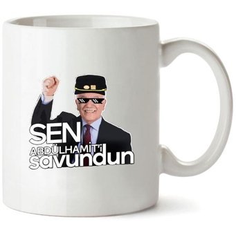 Baskıtech Sen Abdülhamit'İ Savundun Tasarımlı Seramik Kupa