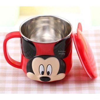 Piraye Gift Disney Mickey Mouse Kapaklı Kupa-1932