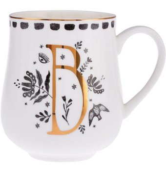Emsan Artisan B Letter New Bone Kupa 220 ml