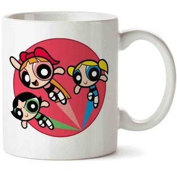 Art Hediye Powerpuff Girls 4 İki Tarafı Baskılı Kupa Bardak