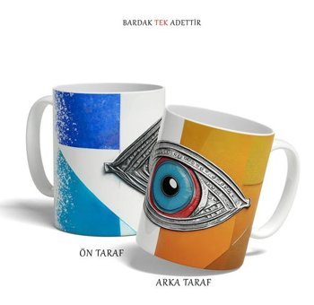 Kreatif Kupa Nazar Boncuklu Hediyelik Kupa Bardak