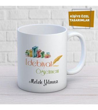 Mekstore Edebiyat Öğretmeni Kupa Bardak