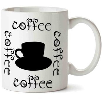 Art Hediye Coffee Kahve İki Tarafı Baskılı Kupa Bardak