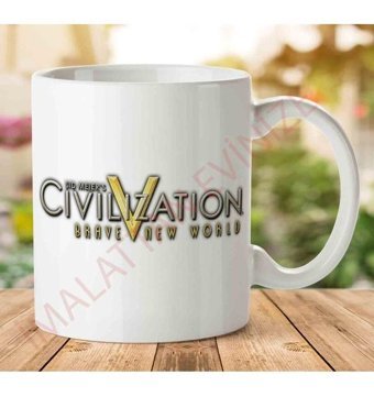 Art Hediye 1-2331 Civilization İki Tarafı Baskılı Kupa Bardak