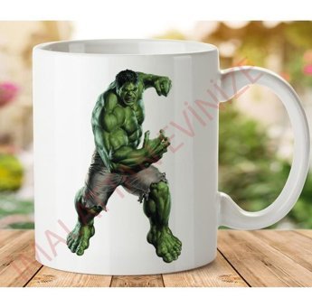 Art Hediye 1-227 Hulk İki Tarafı Baskılı Kupa Bardak