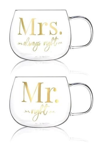 Perotti Costa Mr-Mrs 2 Li Cam Kupa 400 ml 15517