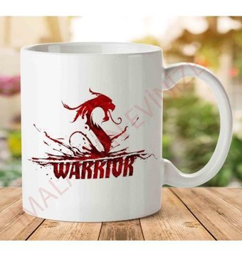 Art Hediye Shadow-Warrior-Png İki Tarafı Baskılı Kupa Bardak