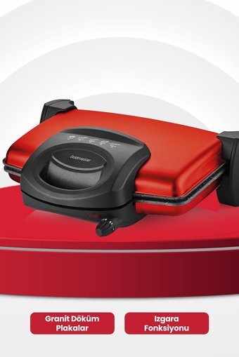 Goldmaster Redstyle 17 Parça Elektronik Çeyiz Seti Kırmızı