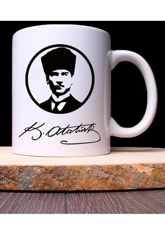 Baskıtech Mustafa Kemal Atatürk Temalı Seramik Kupa