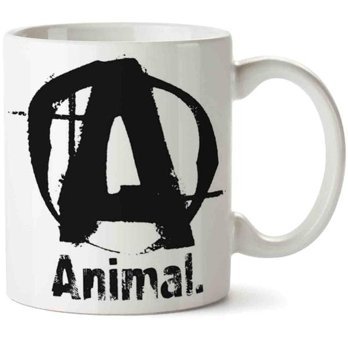 Art Hediye Animal Logo İki Tarafı Baskılı Kupa Bardak