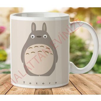 Art Hediye 1-457 Totoro İki Tarafı Baskılı Kupa Bardak
