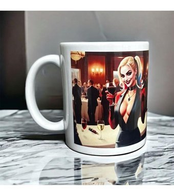 Heg Store Joker Ve Harley Quinn Baskılı Sublimasyon Bardak