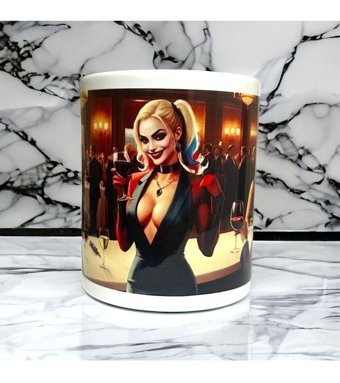 Heg Store Joker Ve Harley Quinn Baskılı Sublimasyon Bardak