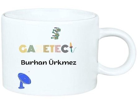 Hediye Vakti Gazetecilere Özel Motto Kahve Fincanı