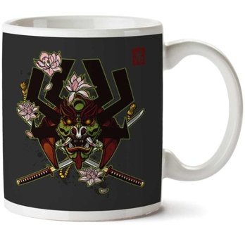 Art Hediye Kabuto Samurai Jack İki Tarafı Baskılı Kupa Bardak