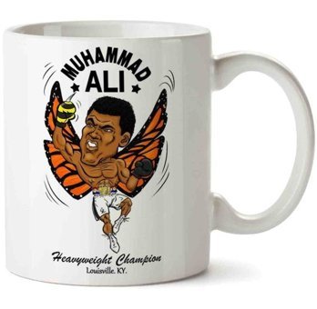 Art Hediye Muhammed Ali 7 İki Tarafı Baskılı Kupa Bardak
