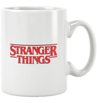 Qoeuyl Boutique Stranger Things Baskılı Kupa Bardak