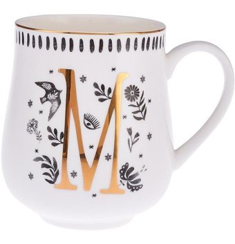 Emsan Artisan M Letter New Bone Kupa 220 ml