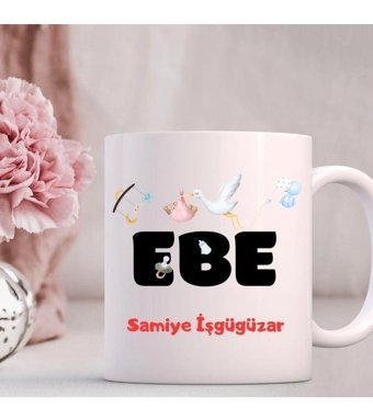 Hediye Vakti Ebelere Özel Tasarımlı Kupa Bardak