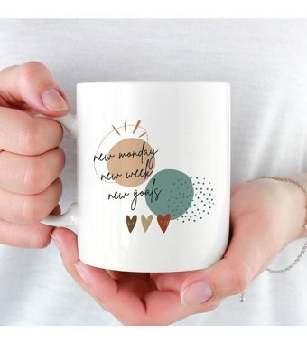 Pego New Monday New Week Kupa Özel Tasarım Kupa