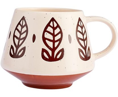 Emsan Ethnic Grass Kupa 480 ml Kahve