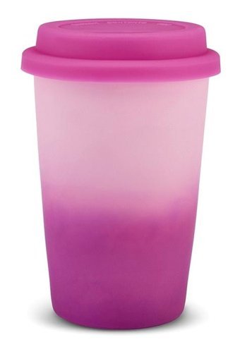 Karaca Soft Touch Travel Kupa / Mug 300 ml Pembe