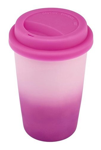 Karaca Soft Touch Travel Kupa / Mug 300 ml Pembe